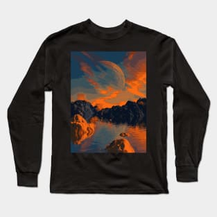 Psychedelic Dream - Landscape Long Sleeve T-Shirt